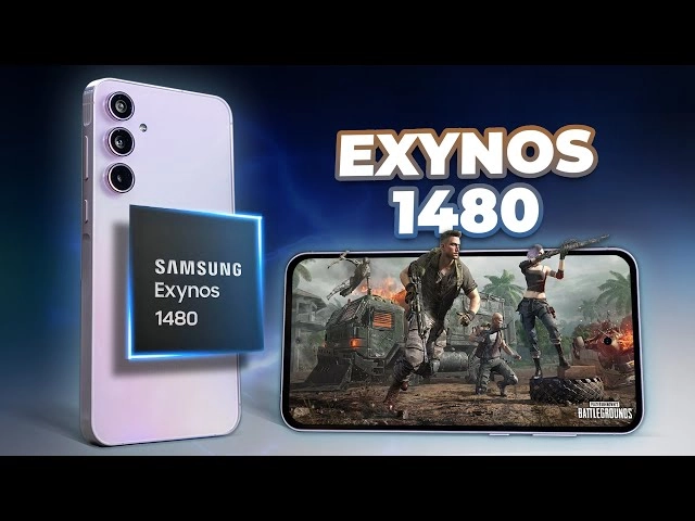 Chip Exynos 1480 trên Samsung A55 hiệu năng mạnh mẽ